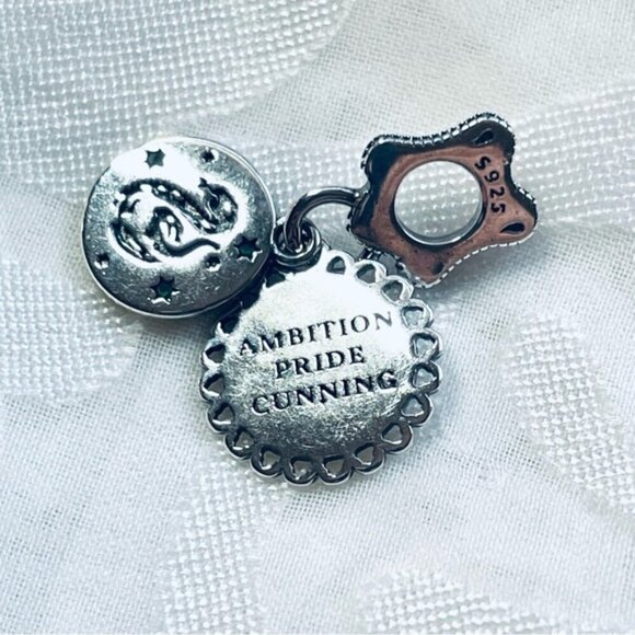 ⚡ Lot of 2 Harry Potter Dangle Charms – Slytherin &  Deathly Hallows✨ - Picture 13 of 13